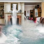 pipe burst in house