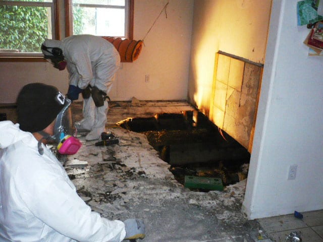 fire damage restoration